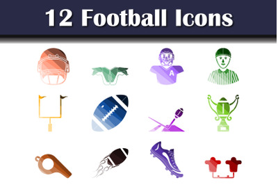 Football Icon Set