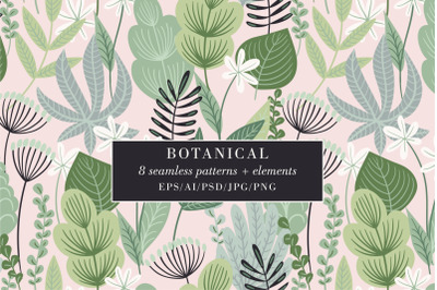 Botanical patterns &amp; elements