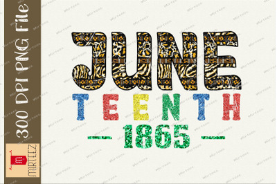 Juneteenth 1865 PNG Sublimation