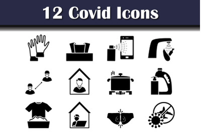 Covid Icon Set