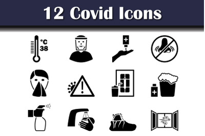 Covid Icon Set