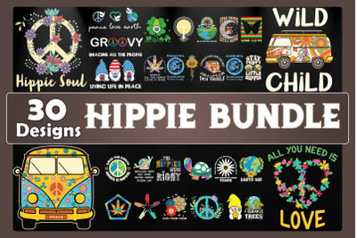 Hippie Bundle SVG 30 designs