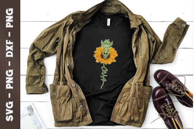 American Flag CNA Sunflower Hippie