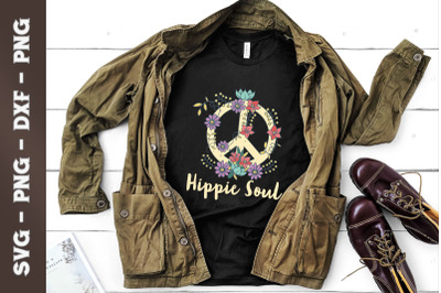 Daisy Peace Sign Hippie SoulFlowerLovers