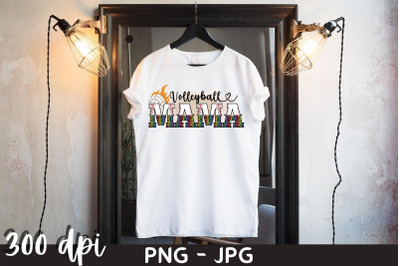 Volleyball Mama Sublimation