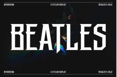 BEATLES Typeface