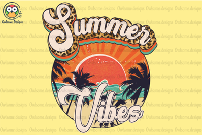 Retro Summer Vibes Sublimation