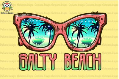 Summer Salty Beach Sublimation