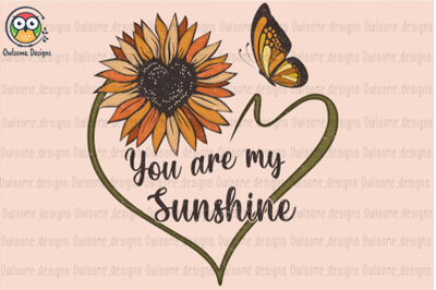 You Are My Sunshine Sublimation