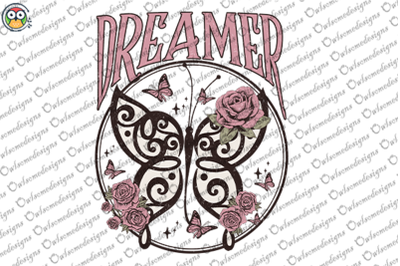 Dreamer Sublimation Design