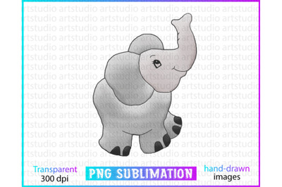 Elephant sublimation png