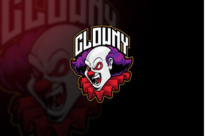 Clown Evil Esport Logo