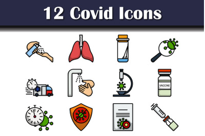 Covid Icon Set