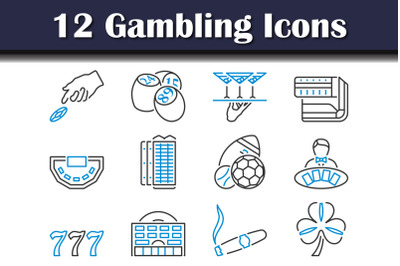 Gambling Icon Set