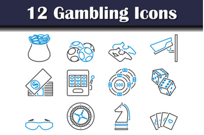 Gambling Icon Set