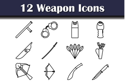 Weapon Icon Set