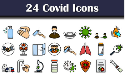 Covid Icon Set