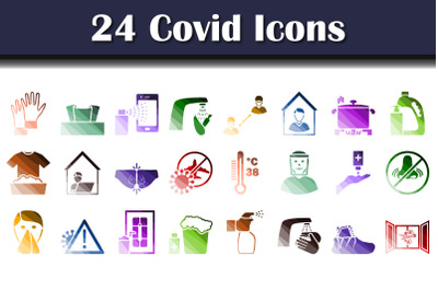 Covid Icon Set