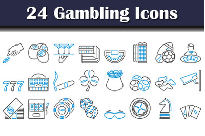 Gambling Icon Set