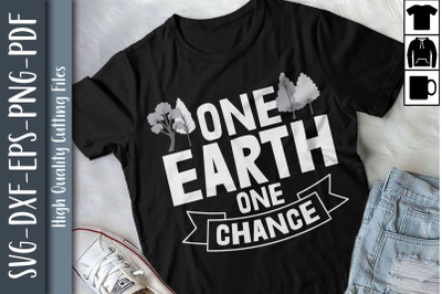 Earth Conservation One Earth One Chance