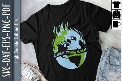 Save The Earth Climate Change Is Real