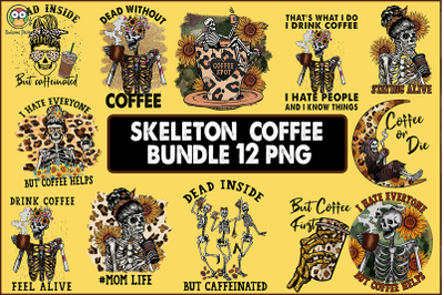 Skeleton Coffee&nbsp;Sublimation Bundle