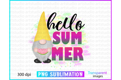 hello summer sublimation, summer sublimation png