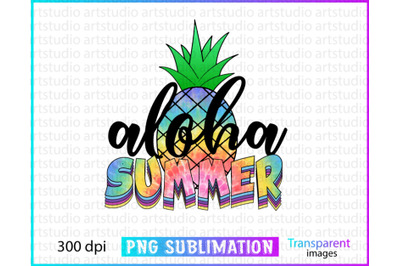 aloha summer sublimation, summer sublimation