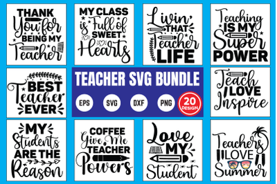 Teacher Svg Bundle