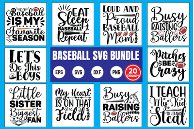 Baseball svg bundle