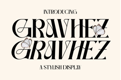 GRAVHEZ Typeface