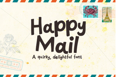 Happy Mail Font
