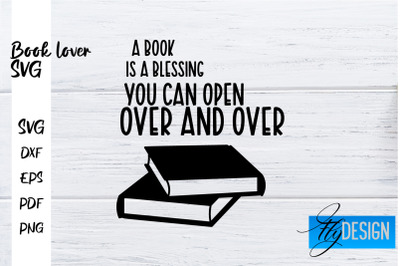 Book Lover SVG | Book Lover Quotes SVG | Reading SVG Design