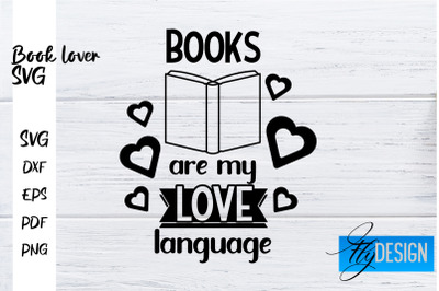 Book Lover SVG | Book Lover Quotes SVG | Reading SVG Design