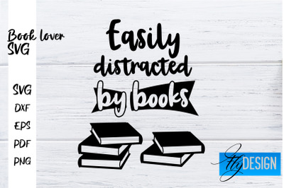 Book Lover SVG | Book Lover Quotes SVG | Reading SVG Design