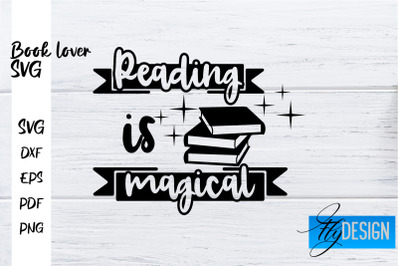 Book Lover SVG | Book Lover Quotes SVG | Reading SVG Design