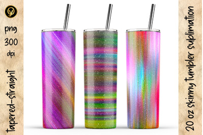 20 Oz Skinny Tumbler Sublimation.Abstract Geometric Tumblers