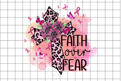 Faith Over Fear Graphic Design