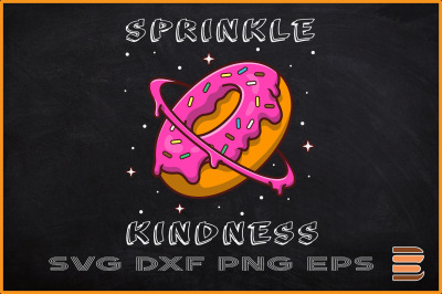 Sprinkle Kindness Donut