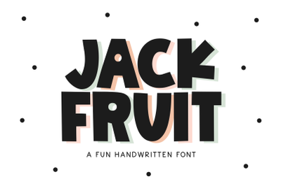 Jackfruit - Fun Handwritten Font