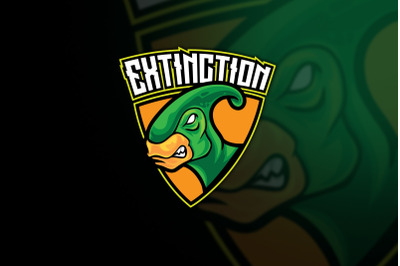 Dino Extinct Esport Logo