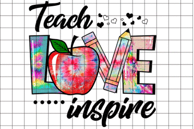 Teacher  Love Inspire Graphic Design