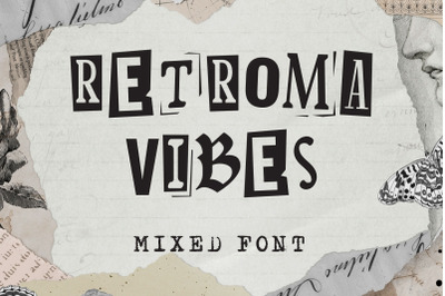 Retroma Vibes - Mixed Font