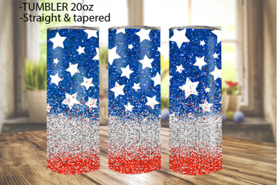 4th Of July Stars Stripes Tumbler Graphic PNG