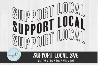 Support Local SVG Card Sticker Files