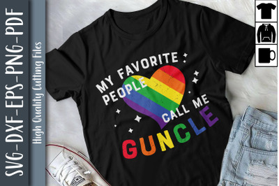 My Favorite People Call Me Guncle