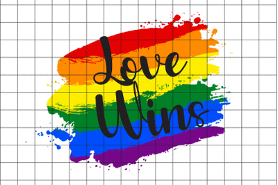 Love Wins Pride Graphic Design