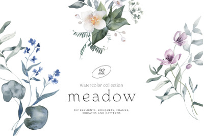 Meadow Watercolor Collection