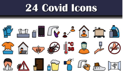 Covid Icon Set