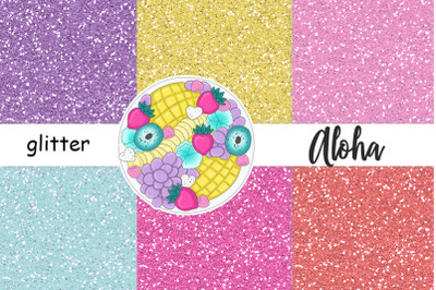 Aloha Glitter | Sparkling Background